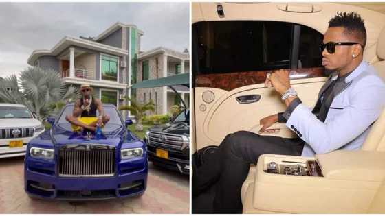 Diamond Platnumz discloses he bought zero kilometre Rolls Royce in 2021, vows to buy private jet in 2022