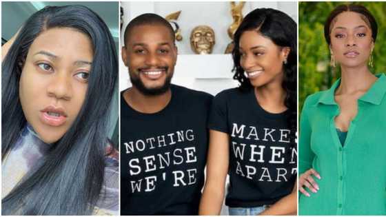 "So u be trenches": Nkechi Blessing reacts to actor Alexx Ekubo’s ex-lover Fancy Ancholonu's online drama