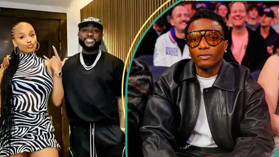 Davido’s cousin spotted enjoying time with Wizkid in club months after singer insulted her father