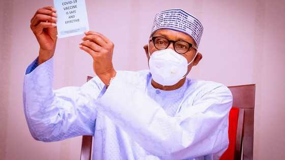 Presidency shares Buhari's experience after receiving COVID-19 vaccine, gives update on side effect