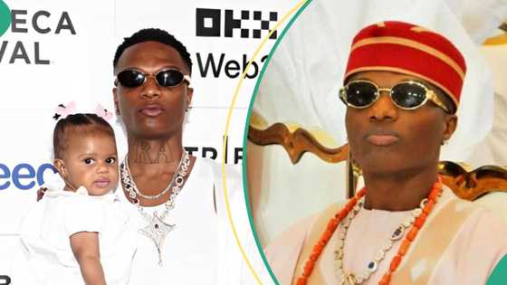 Wizkid’s partner Jada P shares cute photo of their daughter Morayo with her toothless smile