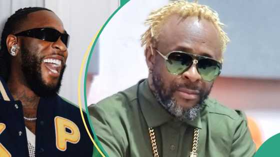 Burna Boy gifts Tony Tetuila over N5 million at club, video of his reaction trends: “E turn hypeman”