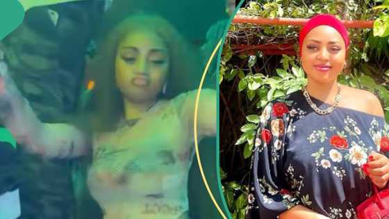 Regina Daniels gives money to fans who guessed her Igbo name correctly, shares video of her in club