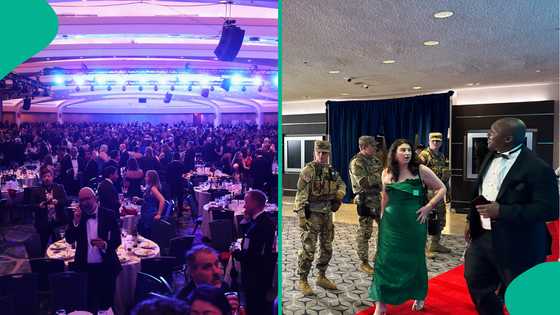 Breaking: Dramatic new clip shows moment gunfire triggers panic at White House dinner with Trump in attendance