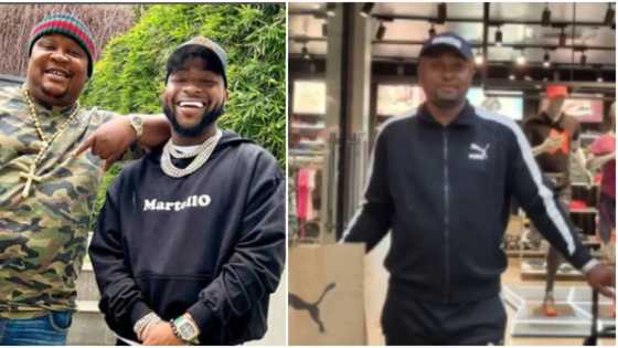 No Benin person ever enter London O2 Arena: Cubana Chiefpriest congratulates Davido's PA Isreal DMW in video