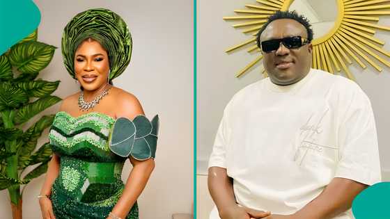 Fathia Balogun’s brief encounter with King Saheed Osupa at event sparks reactions