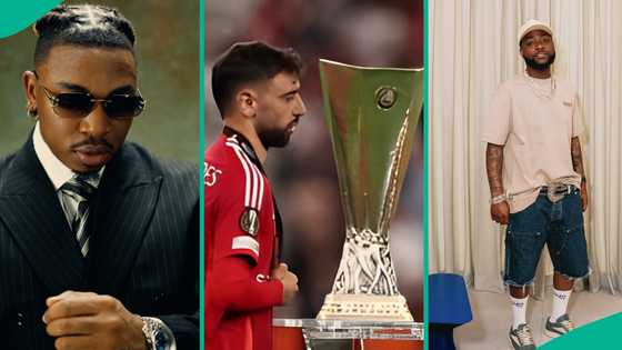 "Sweet Amad Diallo, I no win Europa, no Champions League": Mayorkun drops ManU version of 'With You'