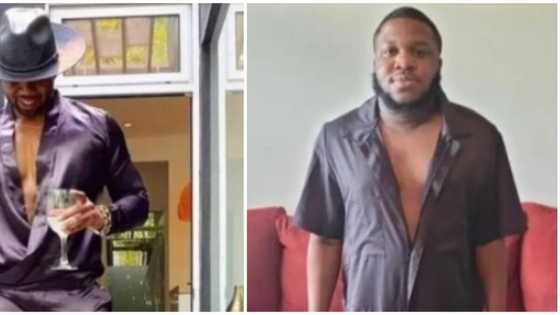 What I ordered: Nigerians amused over photos of man in ill-fitted jumpsuit