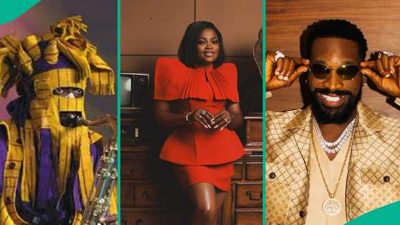 Drama as Funke Akindele features Lagbaja, D'banj on her new project, video goes viral