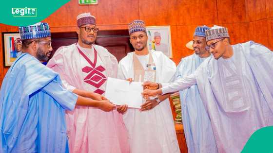 Takarar 2027: Manyan 'yan siyasa sun raka Yusuf Buhari wajen gwamna Radda