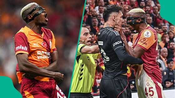 Sad reason Victor Osimhen grabbed Besiktas defender by the throat emerges