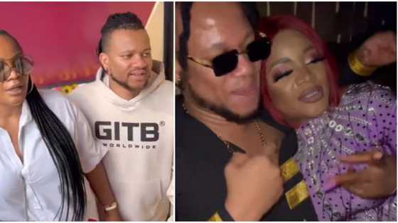 "My sister you dey finish work": Uche Ogbodo and husband Bobby Maris take Valentine’s Day to another level
