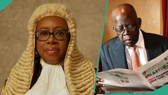 BREAKING: Tinubu swears in new CJN, Justice Kekere-Ekun