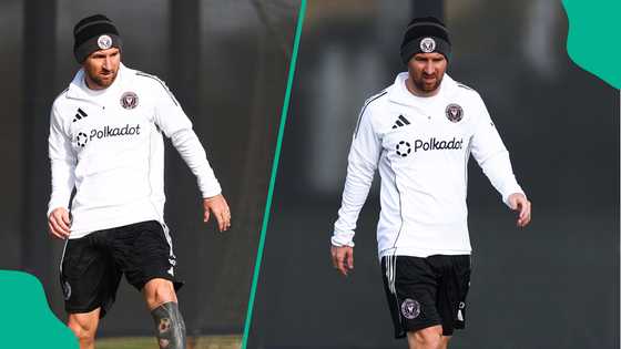Lionel Messi spots new look after resuming for Inter Miami training before new MLS season