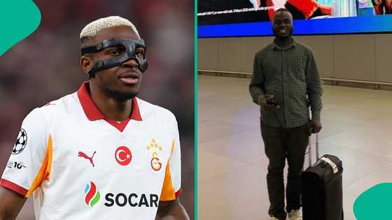 Grace finds man who prayed for young Victor Osimhen in 2017 as S'Eagles star flies him to Turkey