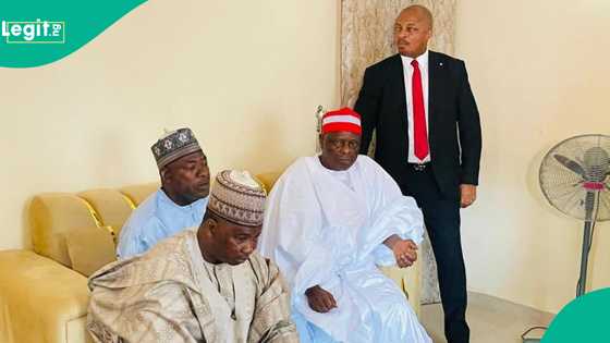 Mutuwar Janar Rabe: Kwankwaso ya kai ziyara Katsina, ya bada mafita kan matsalar tsaro