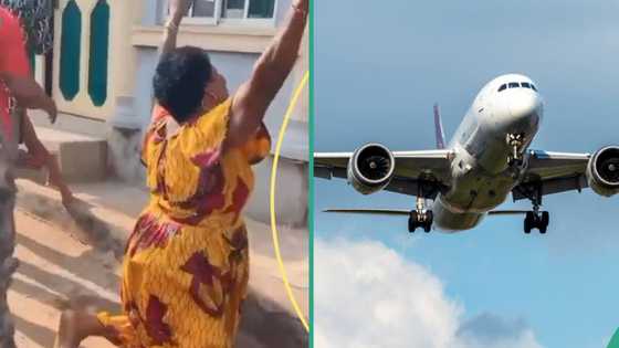 Emotional reunion: Nigerian mother and son meets after 9 years of living in different countries