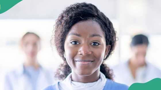 Nigerian lady in UK celebrates as he gets job that pays 10 times more than what she used to earn