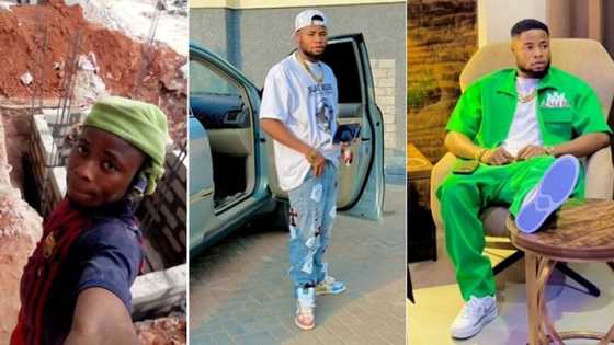 "Did you do ritual?" Transformation photos of Nigerian bricklayer causes frenzy, people react