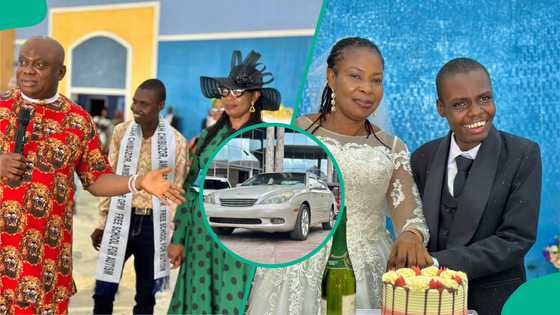 OPM pastor gifts Lexus car and land to newlywed autistic man, gives him important post in church