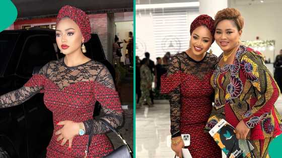 Regina Daniels praises mum Rita amid viral video: "In my next world, I pray I remain your daughter"