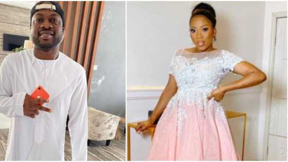 Nigerians react as Bolanle Pepper Dem's hubby finally tenders unreserved apology after throwing her out