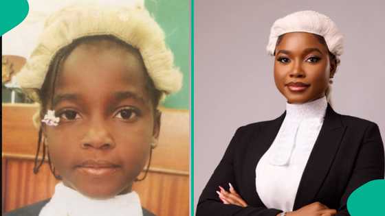 Call to bar: Lady achieves her dream of becoming a lawyer, shares impressive throwback photo