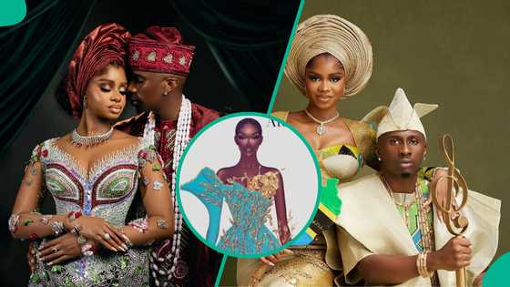 JP 2025: Meet the 3 designers of Priscilla Ojo's exquisite wedding dresses, creativity amazes many