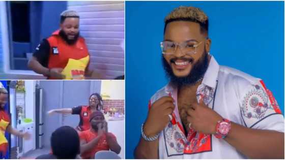Who dey calculate our money? BBNaija's Whitemoney celebrates with teammates as they win N1 million