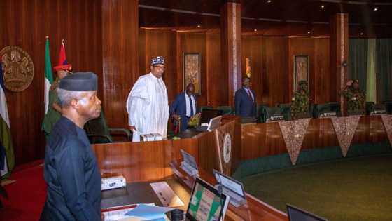 Yanzu Yanzu: Shugaba Buhari Ya Jagoranci Taron Tsaro Na Gagggawa