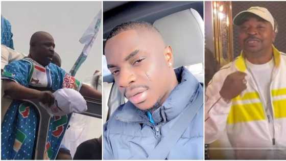 “Congrats dad, y’all sacrificed Lagos to win Nigeria”: Reactions as MC Oluomo’s son congratulates his father