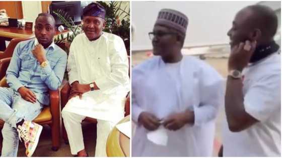 "He drove me home when I was born": Davido opens up on relationship with billionaire Aliko Dangote