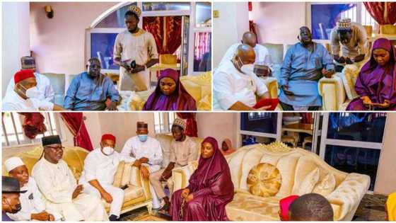 Photos show emotional moment Uzodimma visits family of late Ahmed Gulak