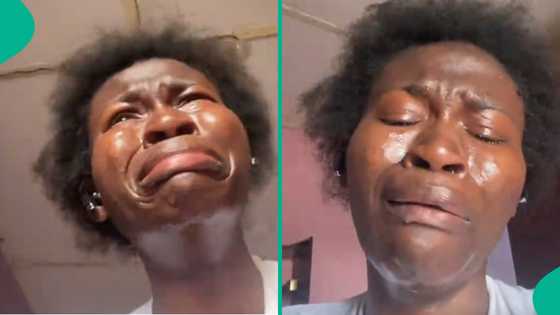 Lady in tears after entering into spiritual covenant with a married man, posts aftermath