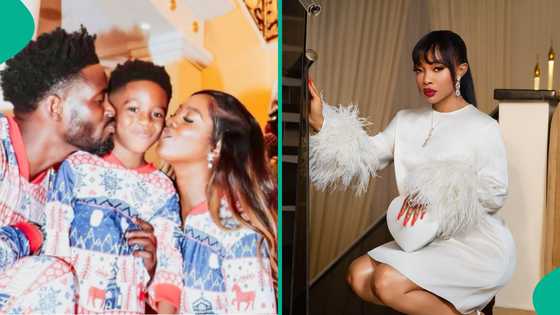 2baba vs Annie: Tiwa Savage's Teebillz apologises to Toke Makinwa after taunting her childlessness