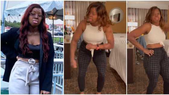 Nigerians gush over plane crash survivor Kechi as she joins 'dancina' challenge by Yemi Alade