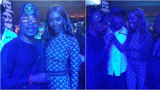 Iwo king asks fans if he should marry Tiwa Savage, says 'se kin gbese le?'