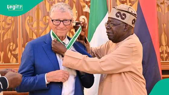 "Why I conferred national honour on Bill Gates": Tinubu speaks