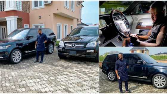 Actor Williams Uchemba reveals God blessed him with 2 SUVs after he spent money on a church project