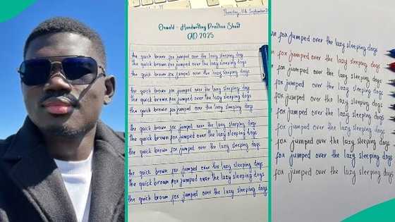 Man who improved his handwriting to computer font style shares process it took: "Only 3 weeks"