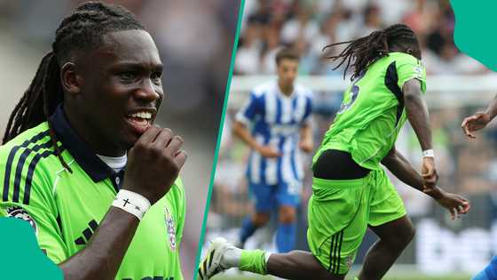 Calvin Bassey: Super Eagles star reacts after wardrobe malfunction during Premier League match