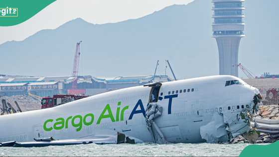 Casualties recorded as giant plane breaks into two on impact, crashes into sea, casualties recorded