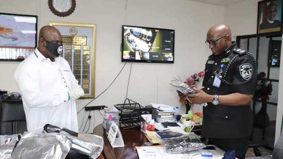 Popular man of God joins fight against COVID-19, donates face masks to police