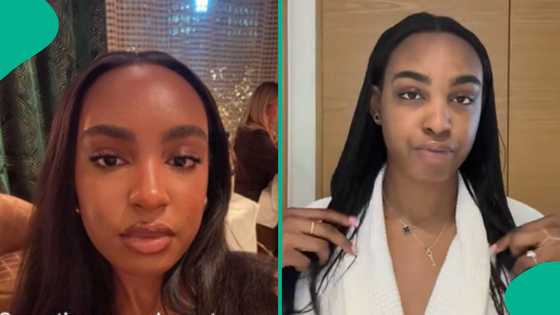 Lady displays WhatsApp message she got from her father after mentioning she has boyfriend