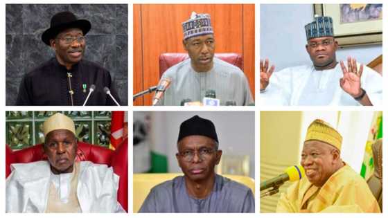 2023: 5 APC governors who can become VP in another Goodluck Jonathan’s presidency