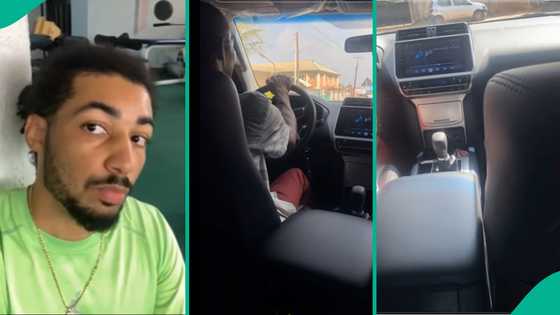 Man who returned from abroad shows what driver did after noticing 3 cars Following Them