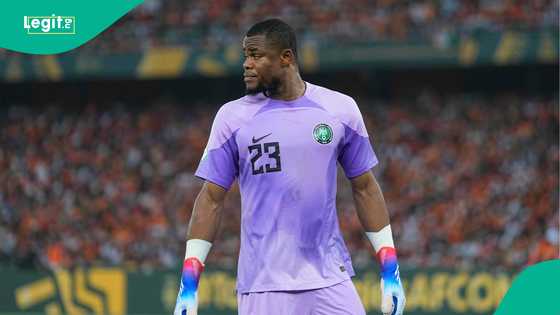 Nwabali gives SA player savage look after saving his penalty ahead of South Africa vs Nigeria, video