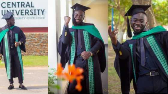 I nearly quit after 1 maths class: Young man finally graduates, narrates his emotional story