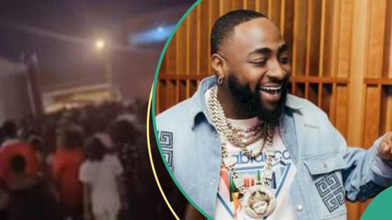 Cameroonian youths leave stadium, abandon their artists after Davido's performance