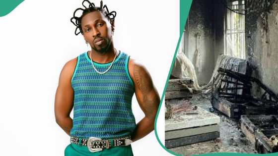 "How an AC caused the fire outbreak in my house": Singer Orezi shares how his house got burnt